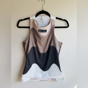Adidas x Marimekko Racerback Athletic Tank Top Abstract Print Size S